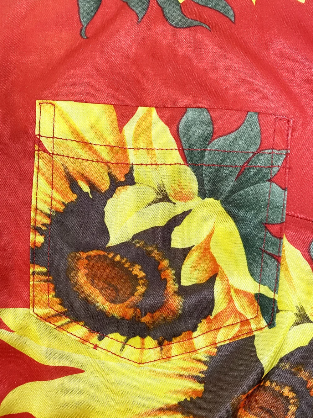Gianni Versace Versus sunflower print shirt — JAMES VELORIA